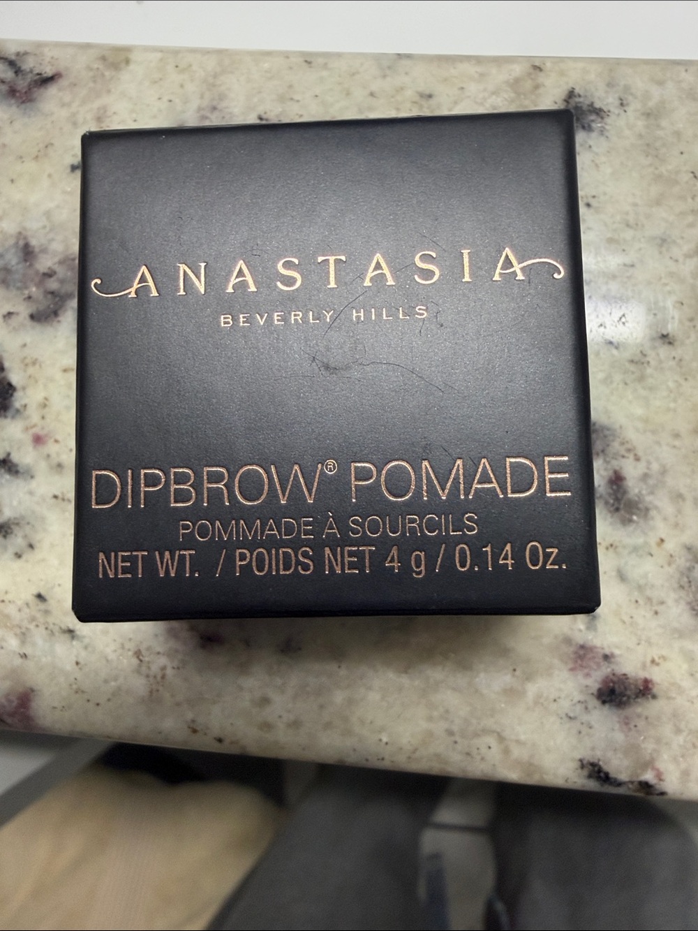 Anastasia Beverly Hills Dipbrow Pomade - Black with Rose Gold Lettering